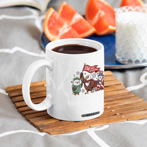 Cute Patriotic Eagle 250 Years Of Freedom Coffee Mug American Pride Gift TS12 Print Your Wear