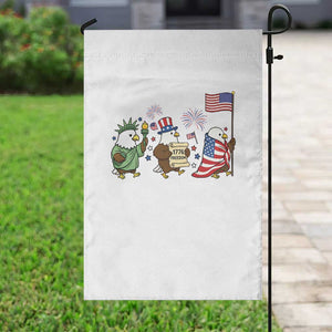 Adorable Patriotic Eagle 250 Years Of Freedom Garden Flag USA Anniversary Gift TS12 Print Your Wear