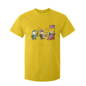 Adorable Patriotic Eagle 250 Years Of Freedom T Shirt For Kid USA Anniversary Gift TS12 Daisy Print Your Wear