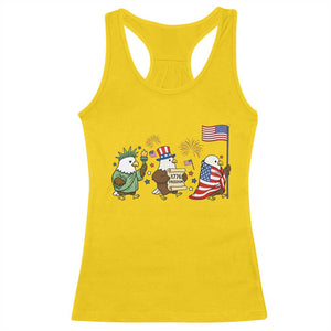 Adorable Patriotic Eagle 250 Years Of Freedom Racerback Tank Top USA Anniversary Gift TS12 Daisy Print Your Wear