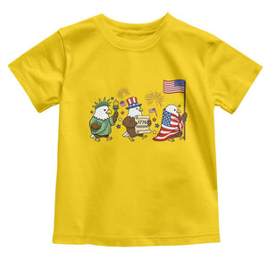 Adorable Patriotic Eagle 250 Years Of Freedom Toddler T Shirt USA Anniversary Gift TS12 Daisy Print Your Wear