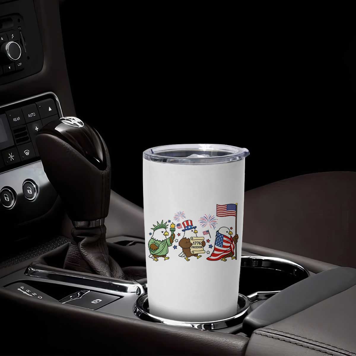 Adorable Patriotic Eagle 250 Years Of Freedom Tumbler Cup USA Anniversary Gift TS12 Print Your Wear