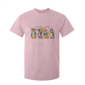 Patriotic Wiener Dog 250th Anniversary T Shirt For Kid Dachshund Lover Gift TS12 Light Pink Print Your Wear