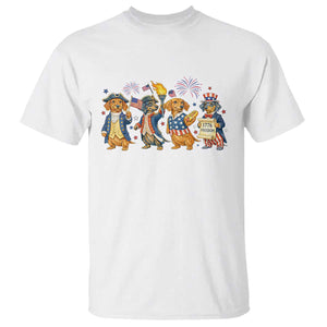 Patriotic Wiener Dog 250th Anniversary T Shirt Dachshund Lover Gift TS12 White Print Your Wear