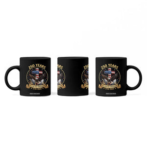 Christian Patriotic Eagle Cross Coffee Mug 250 Years Faith And Freedom USA Gift TS12 Print Your Wear