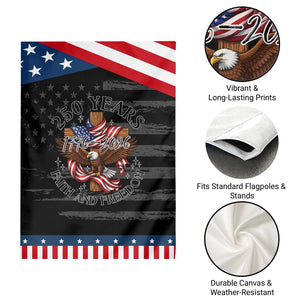 250 Years Faith And Freedom Garden Flag Patriotic Christian Eagle TS12 Print Your Wear