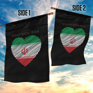 Stand With Iran Garden Flag Anti War Political Protest Statement TS12 Print Your Wear