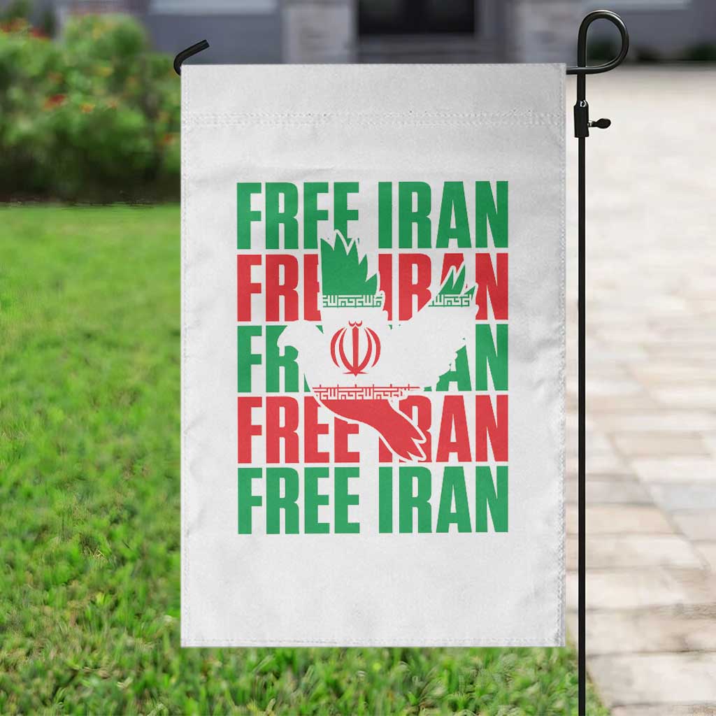 Freedom Dove Flag Garden Flag Peaceful Iran Support TS12 Print Your Wear