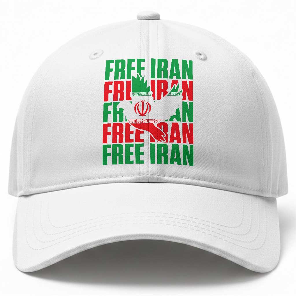 Freedom Dove Flag Baseball Cap Peaceful Iran Support TS12 Print Your Wear