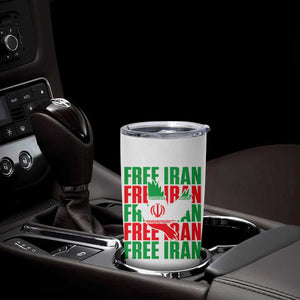 Freedom Dove Flag Tumbler Cup Peaceful Iran Support TS12 Print Your Wear