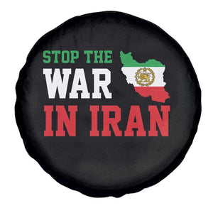 Stop The War In Iran Spare Tire Cover Iran Freedom Protest TS12 Print Your Wear