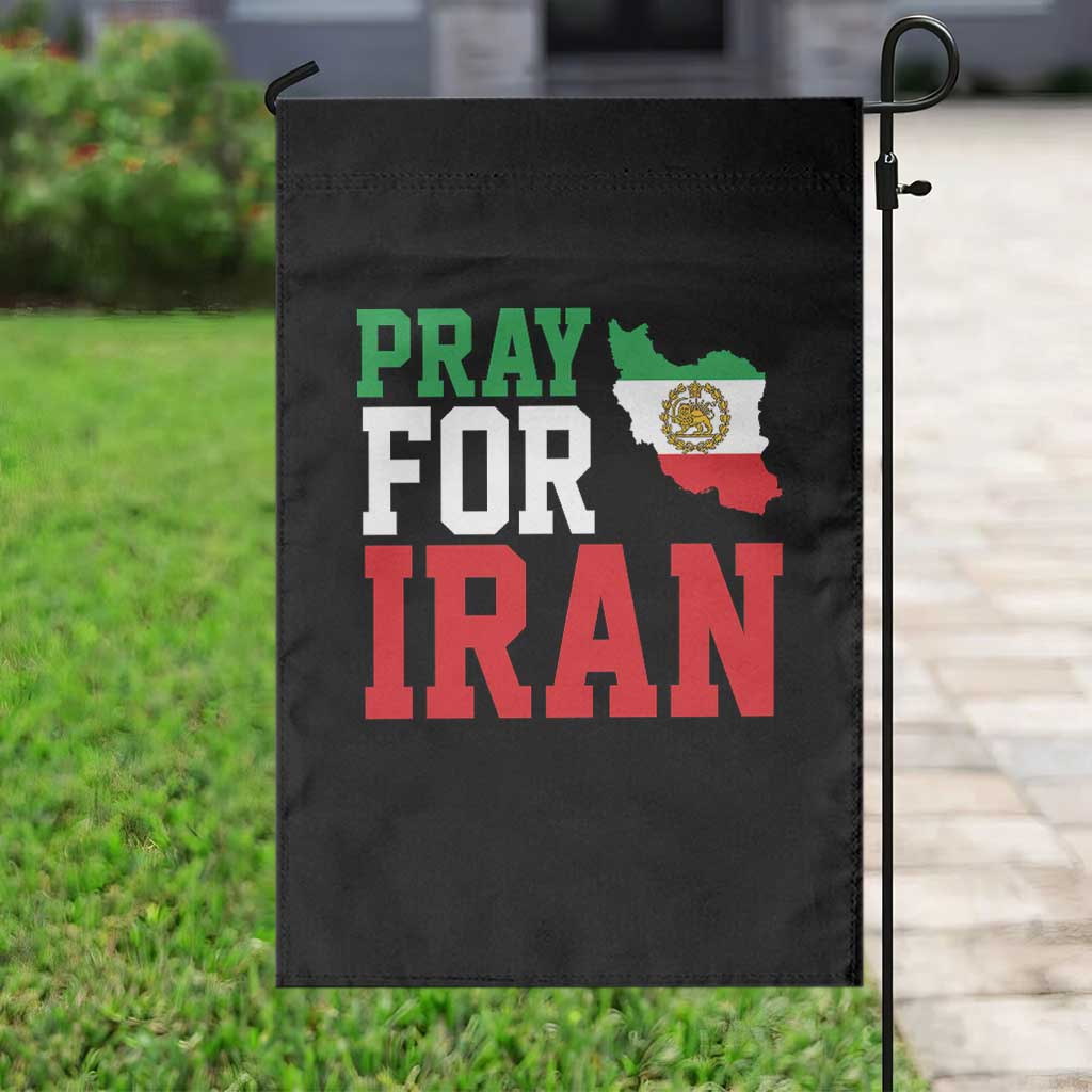 Pray For Iran Garden Flag Anti War Protest Apparel Gift TS12 Print Your Wear