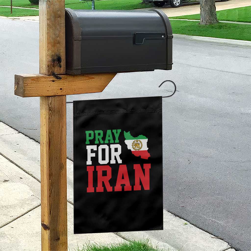 Pray For Iran Garden Flag Anti War Protest Apparel Gift TS12 Print Your Wear