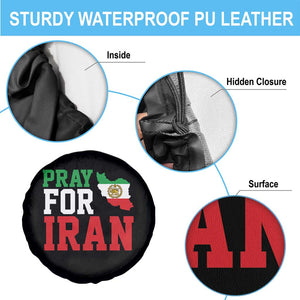 Pray For Iran Spare Tire Cover Anti War Protest Apparel Gift TS12 Print Your Wear