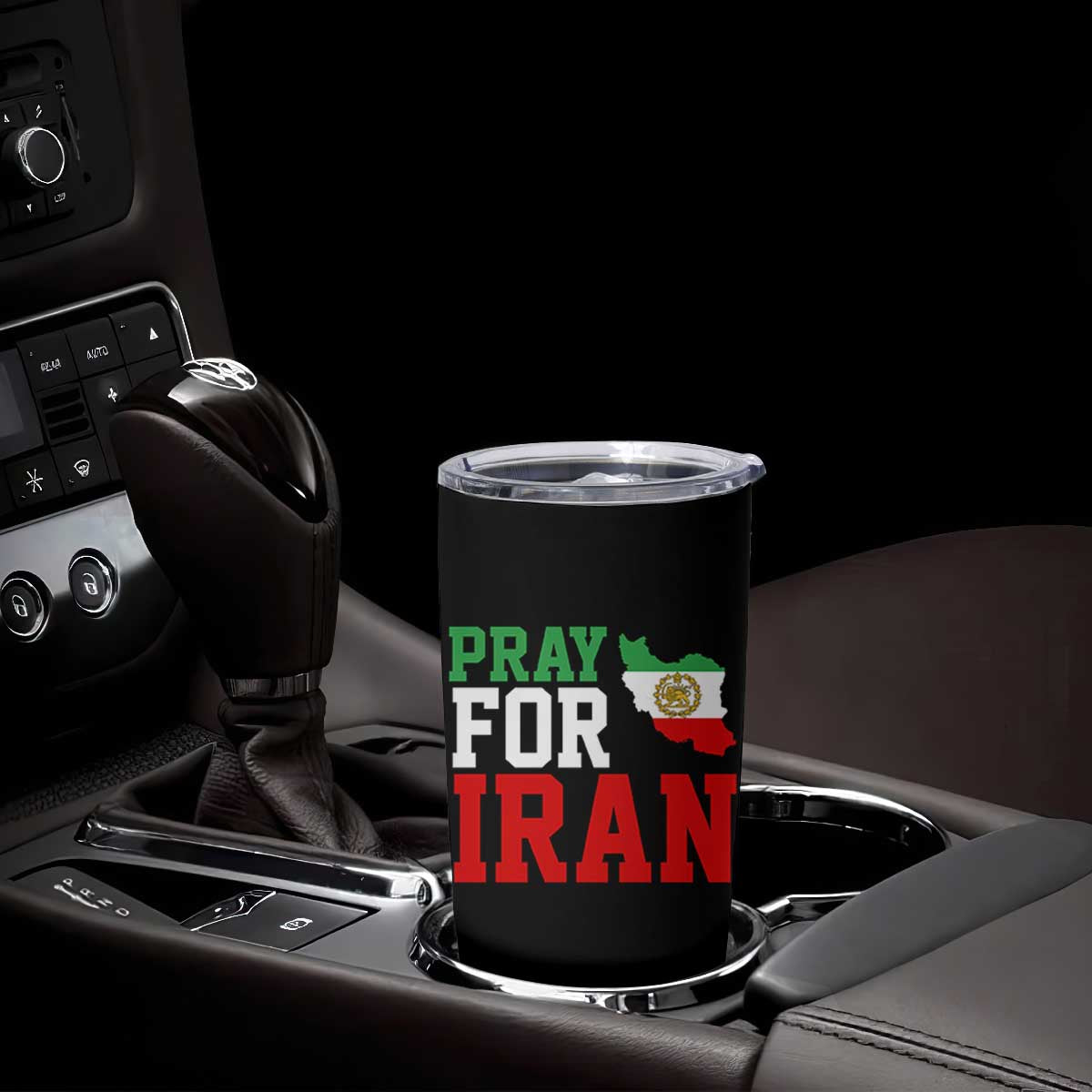 Pray For Iran Tumbler Cup Anti War Protest Apparel Gift TS12 Print Your Wear