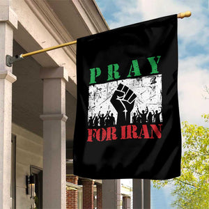 Pray For Iran Garden Flag Support Iranian People Peace TS12 Print Your Wear