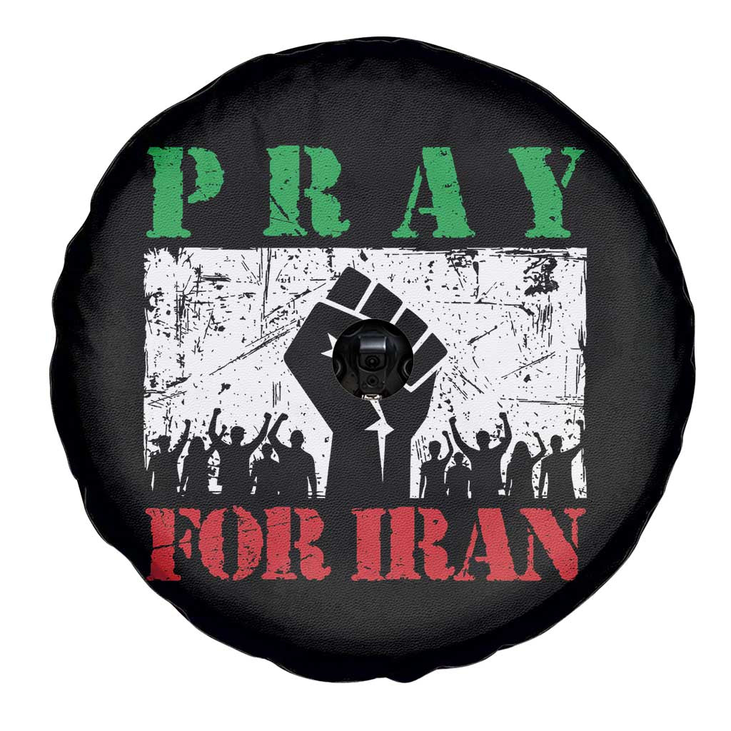 Pray For Iran Spare Tire Cover Support Iranian People Peace TS12 Print Your Wear