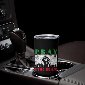 Pray For Iran Tumbler Cup Support Iranian People Peace TS12 Print Your Wear