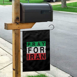 Pray For Iran Garden Flag Support Peace For Iran TS12 Print Your Wear