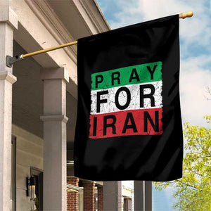 Pray For Iran Garden Flag Support Peace For Iran TS12 Print Your Wear