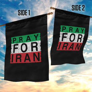 Pray For Iran Garden Flag Support Peace For Iran TS12 Print Your Wear
