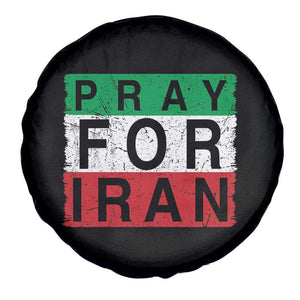 Pray For Iran Spare Tire Cover Support Peace For Iran TS12 Print Your Wear