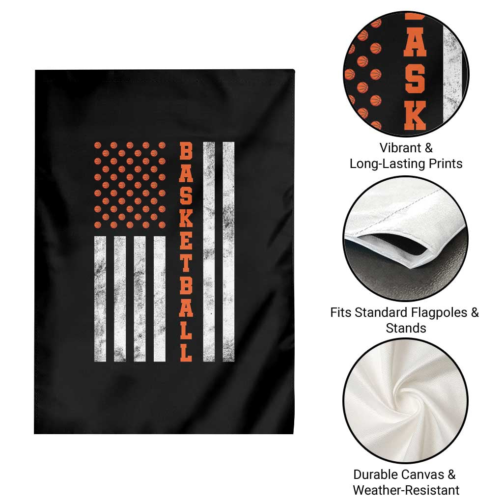 American Flag Basketball Garden Flag USA Sports Fan TS12 Print Your Wear