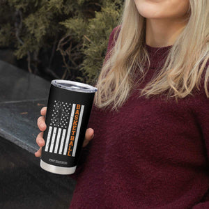 American Flag Basketball Tumbler Cup Patriotic Sports Lover Gift TS12 Print Your Wear