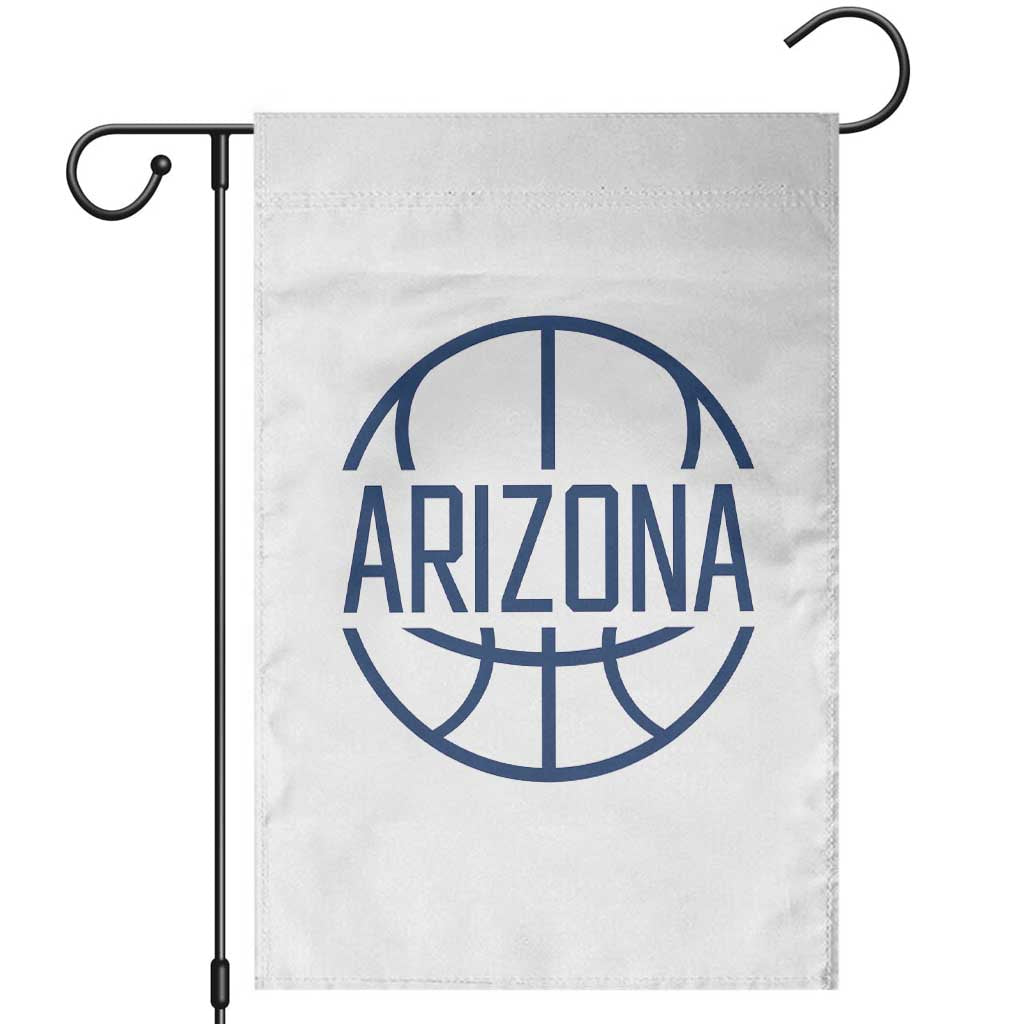 Arizona State Pride Garden Flag Grand Canyon State Basketball Gift TS12 White Print Your Wear