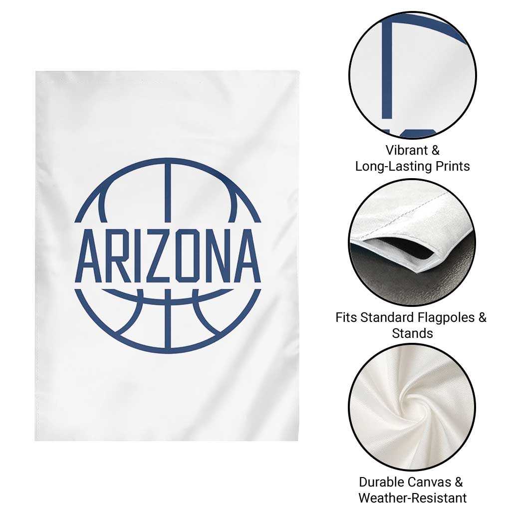 Arizona State Pride Garden Flag Grand Canyon State Basketball Gift TS12 Print Your Wear