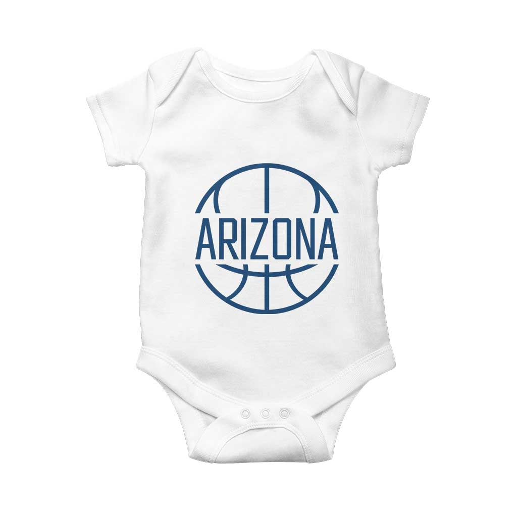 Arizona State Pride Baby Onesie Grand Canyon State Basketball Gift TS12 White Print Your Wear