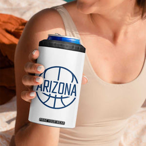 Arizona State Pride 4 in 1 Can Cooler Tumbler Grand Canyon State Basketball Gift TS12 Print Your Wear