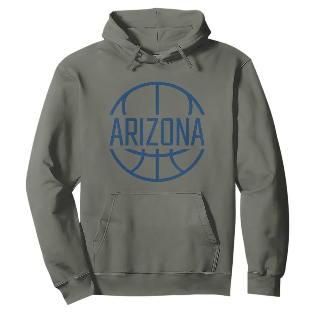 Arizona State Pride Hoodie Grand Canyon State Basketball Gift TS12 Military Green Print Your Wear