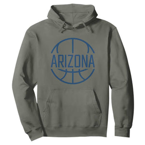 Arizona State Pride Hoodie Grand Canyon State Basketball Gift TS12 Military Green Print Your Wear