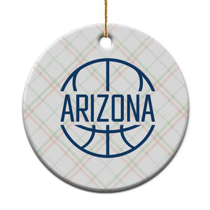 Arizona State Pride Ceramic Ornament Grand Canyon State Basketball Gift TS12 1pc Christmas Plaid Print Your Wear