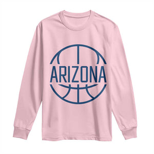 Arizona State Pride Long Sleeve Shirt Grand Canyon State Basketball Gift TS12 Light Pink Print Your Wear