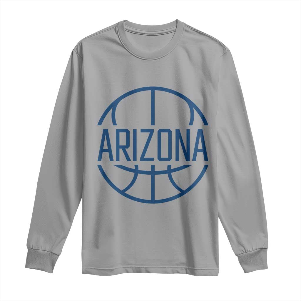 Arizona State Pride Long Sleeve Shirt Grand Canyon State Basketball Gift TS12 Sport Gray Print Your Wear