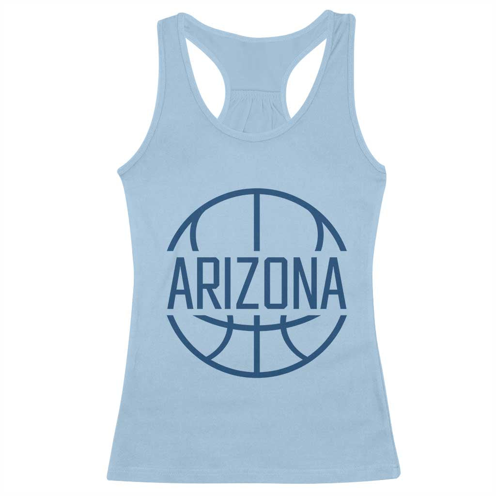 Arizona State Pride Racerback Tank Top Grand Canyon State Basketball Gift TS12 Light Blue Print Your Wear