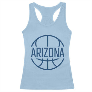 Arizona State Pride Racerback Tank Top Grand Canyon State Basketball Gift TS12 Light Blue Print Your Wear