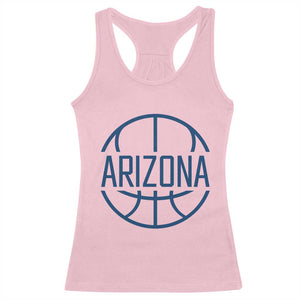 Arizona State Pride Racerback Tank Top Grand Canyon State Basketball Gift TS12 Light Pink Print Your Wear