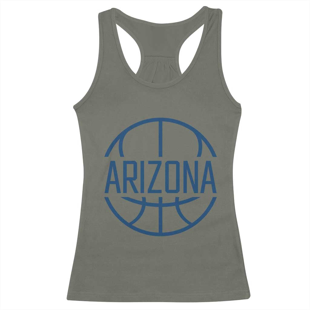 Arizona State Pride Racerback Tank Top Grand Canyon State Basketball Gift TS12 Military Green Print Your Wear