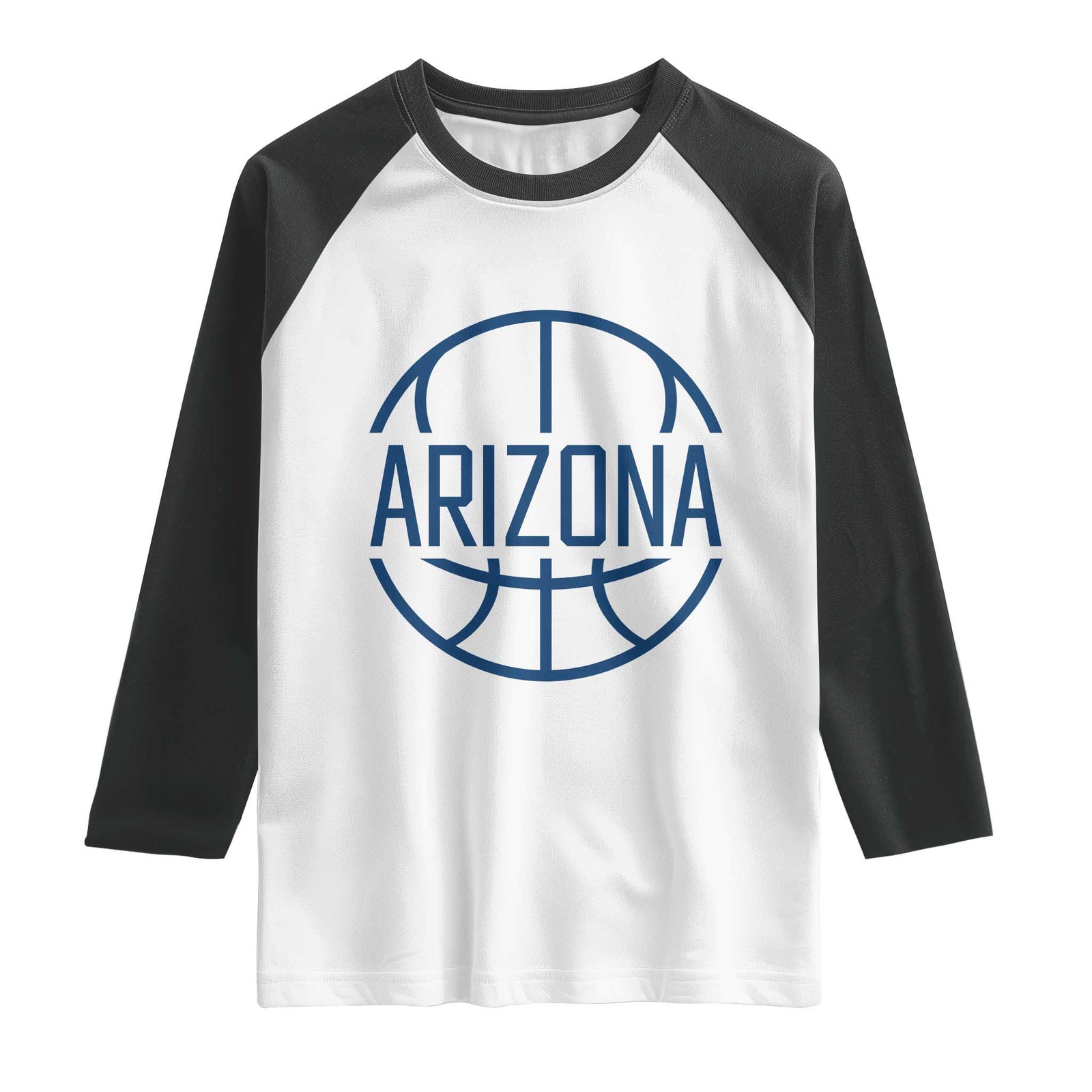 Arizona State Pride Raglan Shirt Grand Canyon State Basketball Gift TS12 White Black Print Your Wear
