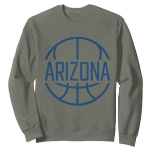 Arizona State Pride Sweatshirt Grand Canyon State Basketball Gift TS12 Military Green Print Your Wear