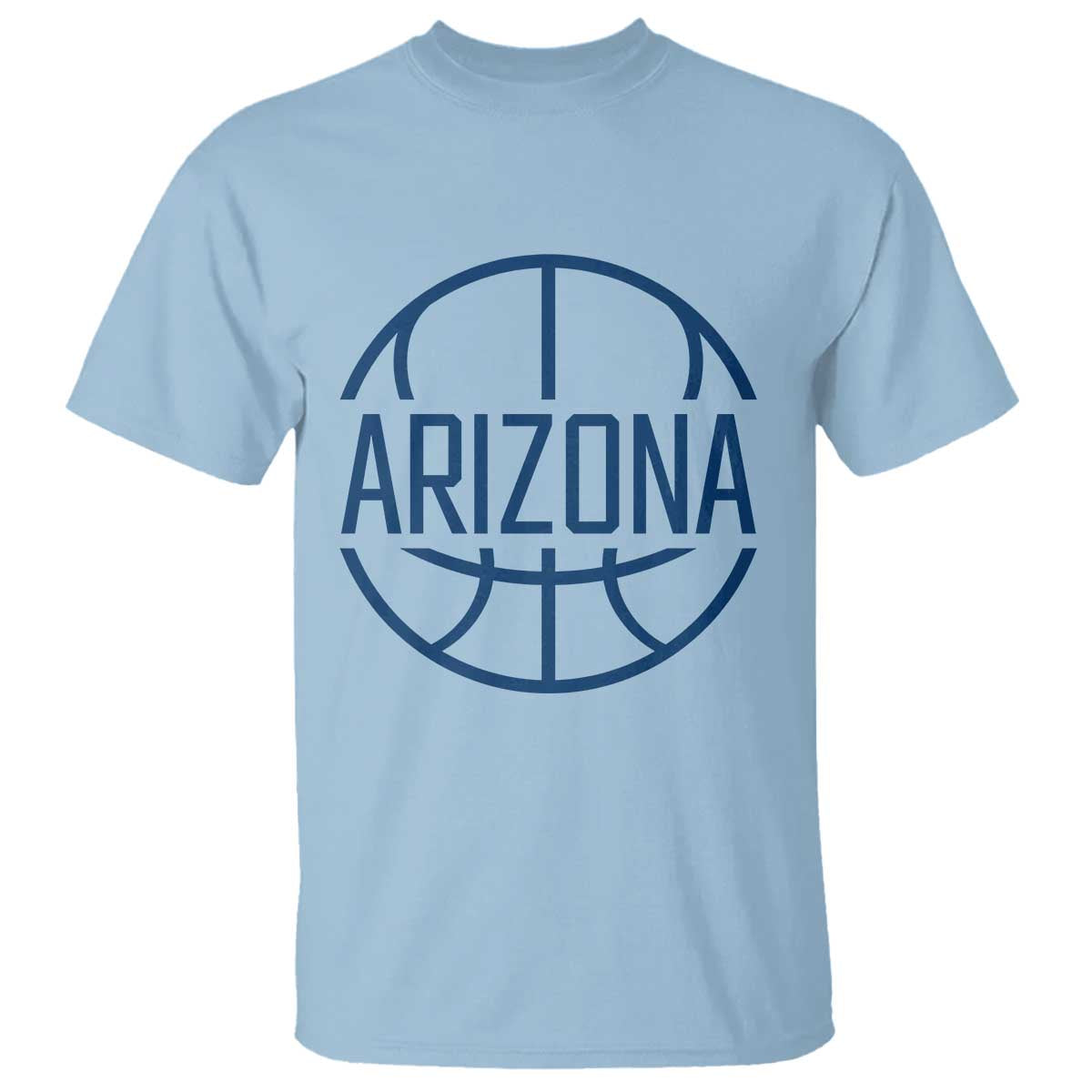 Arizona State Pride T Shirt Grand Canyon State Basketball Gift TS12 Light Blue Print Your Wear
