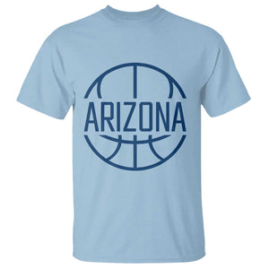 Arizona State Pride T Shirt Grand Canyon State Basketball Gift TS12 Light Blue Print Your Wear