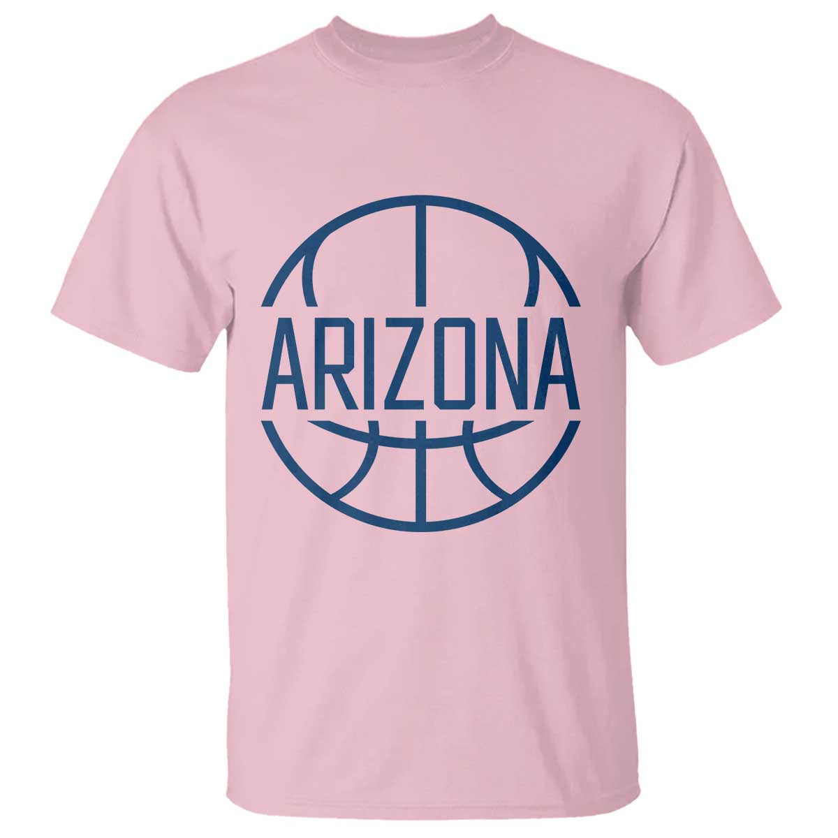 Arizona State Pride T Shirt Grand Canyon State Basketball Gift TS12 Light Pink Print Your Wear