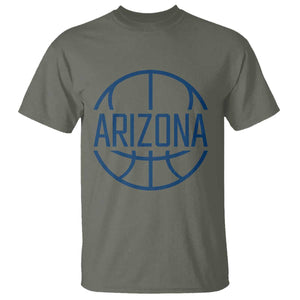 Arizona State Pride T Shirt Grand Canyon State Basketball Gift TS12 Military Green Print Your Wear