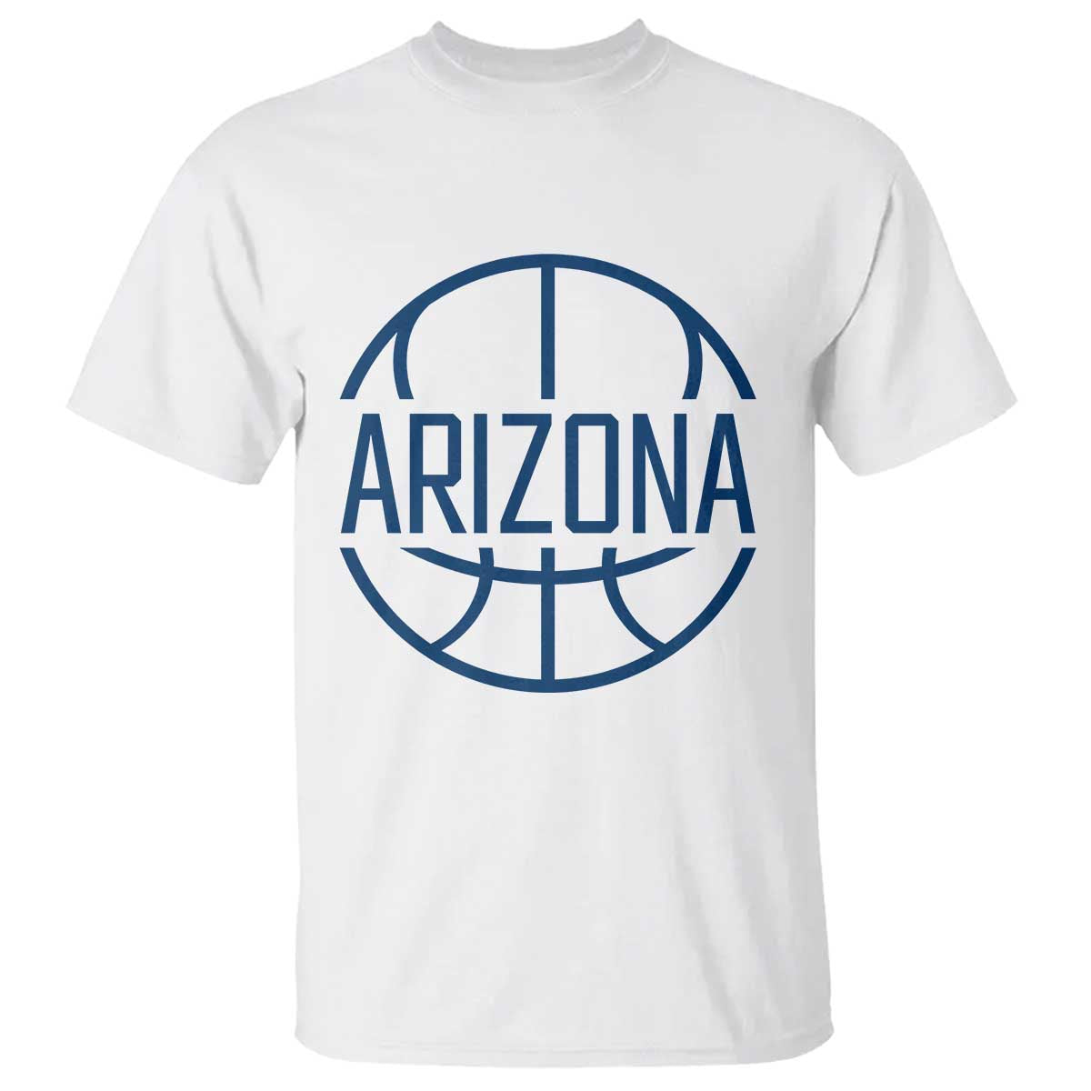 Arizona State Pride T Shirt Grand Canyon State Basketball Gift TS12 White Print Your Wear