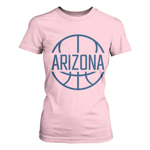 Arizona State Pride T Shirt For Women Grand Canyon State Basketball Gift TS12 Light Pink Print Your Wear