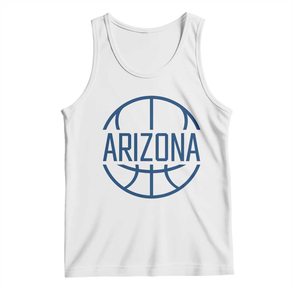 Arizona State Pride Tank Top Grand Canyon State Basketball Gift TS12 White Print Your Wear